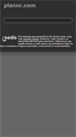 Mobile Screenshot of plannr.com